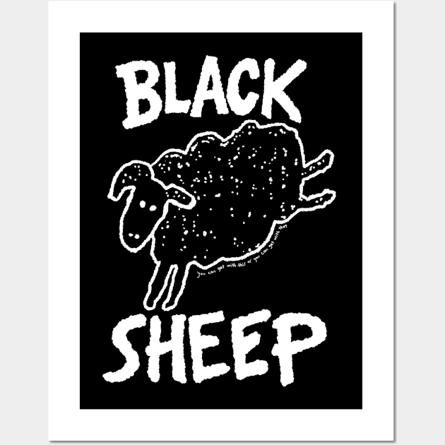 Black Sheep Wall Art by Scum & Villainy